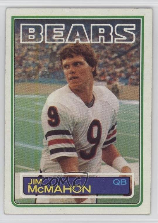 1983 Topps Jim McMahon #33 14tz
