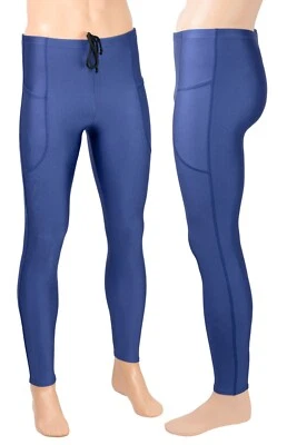 Herren Leggings Modell EXELLENT Farben glänzend stretch hauteng lange Sporthose - Bild 1 von 4