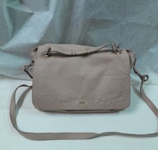 borsa donna vera pelle seventy  a tracolla , colore rosa antico