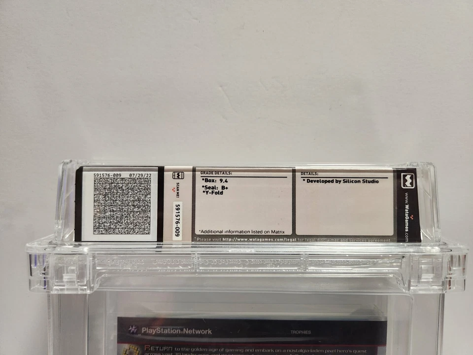 3D 点游戏英雄(索尼 PlayStation 3)PS3 WATA PSA 9.4 全新未拆封 — 第 4/4 张图片