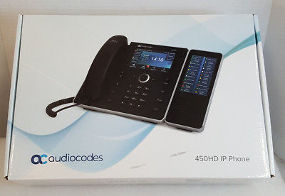 AudioCodes 450HD IP-Phone PoE with External Power Supply with Expansion Module