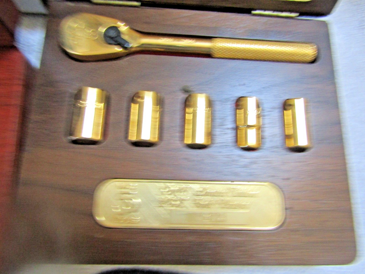 MAC Tools Limited Edition 24k Gold Plated~~1/4