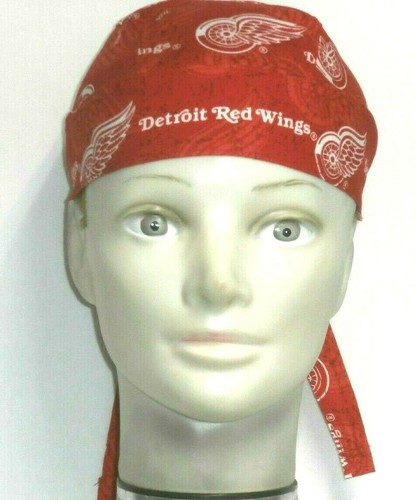 Skull Cap for Detroit Red Wings Hockey 
