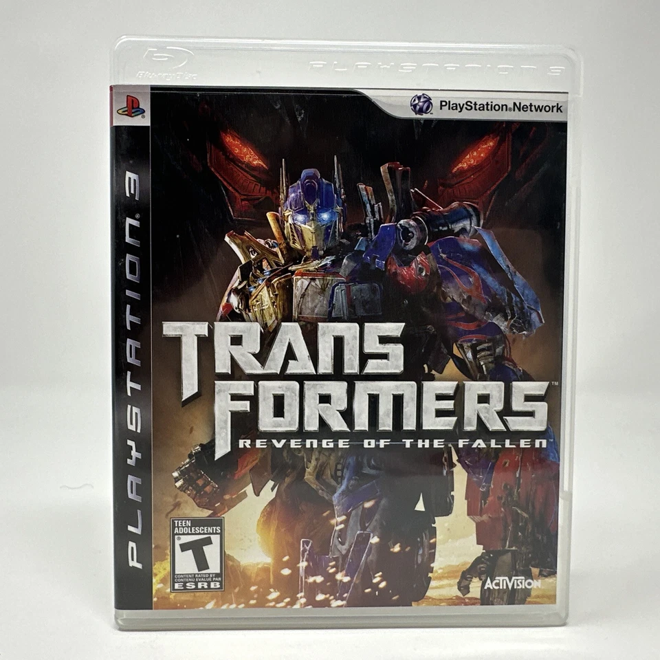 Transformers: Revenge of the Fallen (Sony PlayStation 3, 2009) PS3 No Manual - Image 2 of 4