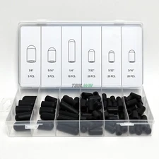 80 pc Vacuum Cap Plug Assortment Set Intake Rubber Vacuum Lines Carburetor Kit