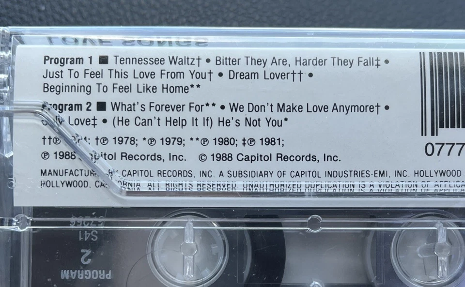 Anne Murray Love Songs Cassette New Sealed - Image 3 of 4