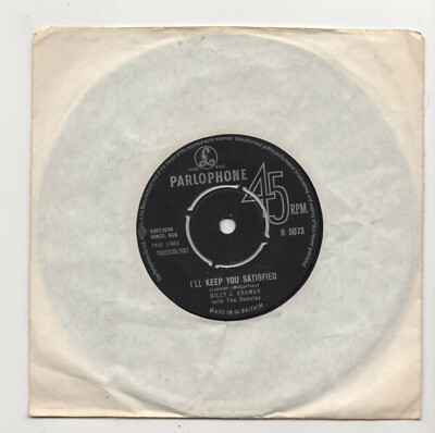 (D488) Billy J Kramer & The Dakotas, I'll Keep You Satisfied - 1963 - 7'' vinyl