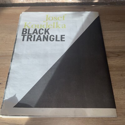 Black Triangle By Josef Koudelka PB C 2017 Very Rare Pull Out Pages Edition