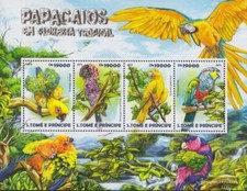 Sao Tome e Principe 6156-6159 Feuille miniature neuf avec gomme originale 2015 R