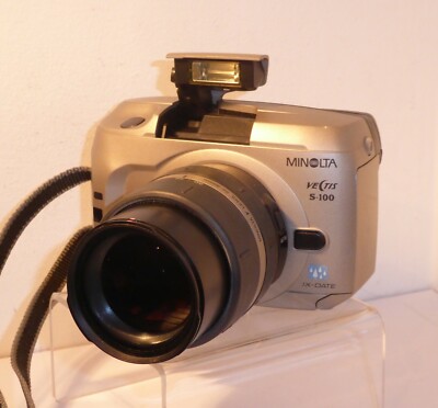 ミノルタベクティス　S-100 NEAR MINT MINOLTA VECTIS S-100 Gold SLR APS camera w/ Lens