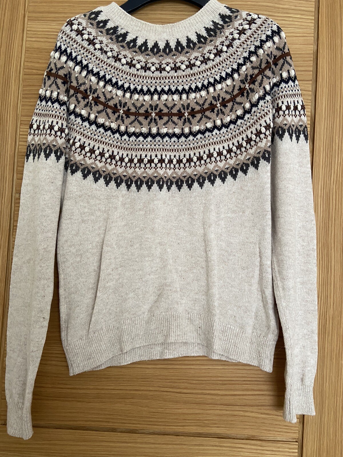 Women's Hu0026amp;M Fair-isle Nordic Style Sweater XS | eBay