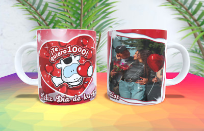 Taza Para Cafe Personalizada Día De San Valentín Taza Personalizada Con Foto