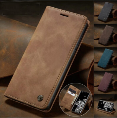 For Samsung Galaxy A51 A71 5G Leather Magnet Card Holder Wallet Phone Case Cover