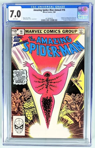 Amazing Spider-Man Annual #16 CGC 7.0 (1982) 1st Monica Rambeau Capt. Marvel Key