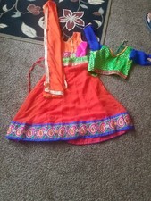 Full set 2 blouses net chaniya choli