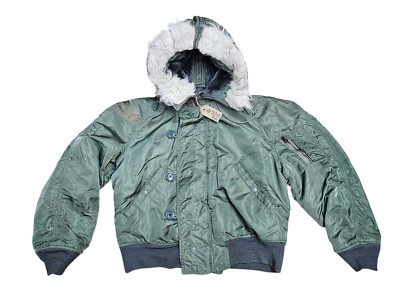 Genuine Vintage 1983 US Army Issue Avirex N2B Flying Cold Weather