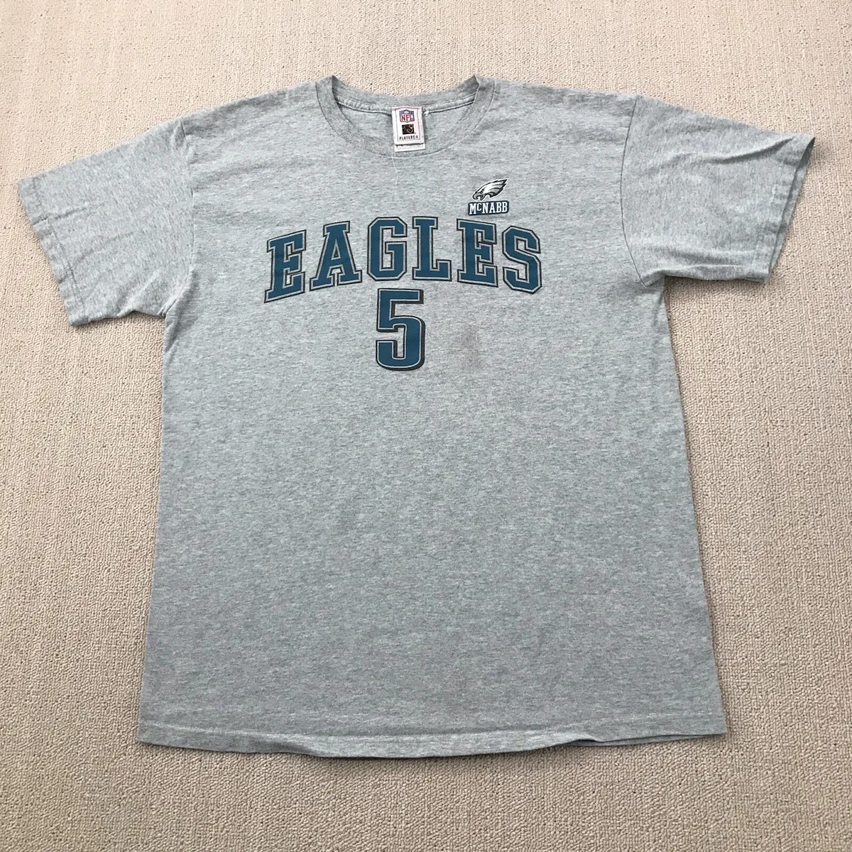 Vintage Philadelphia Eagles Donovan McNabb Shirt Men's Large Gray NFL  Football