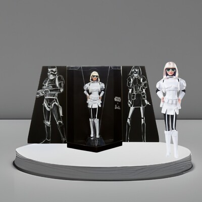 Barbie x Star Wars Stormtrooper Doll GLY29 Collector Edition | New