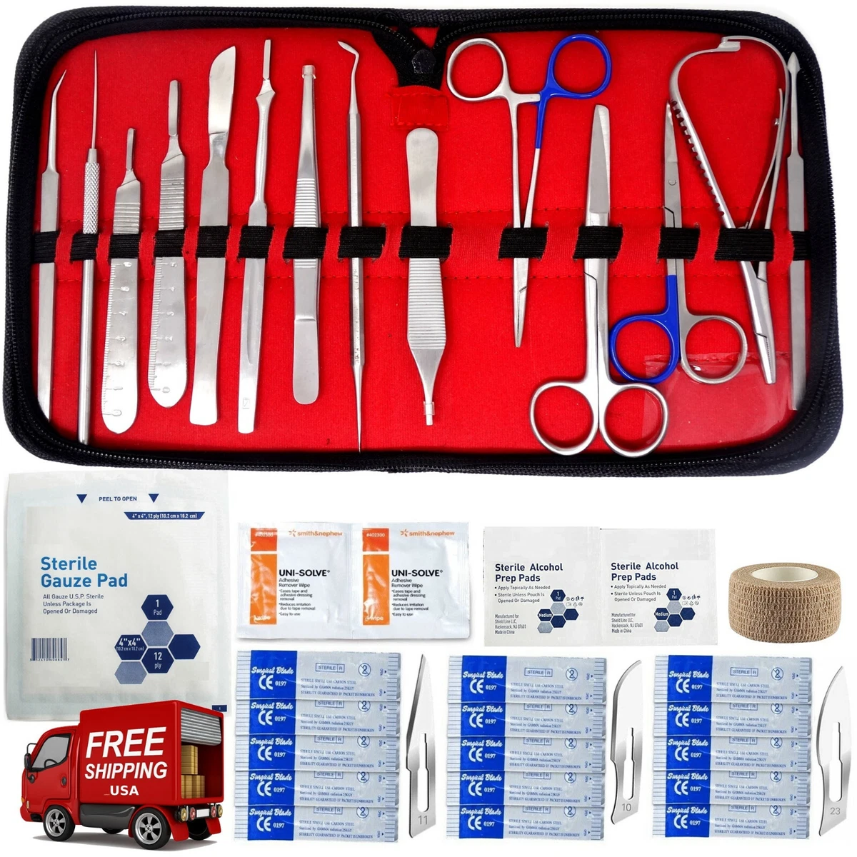 Surgical Suture Kit Basic First Aid Kit Surgical Suture Set IFAK