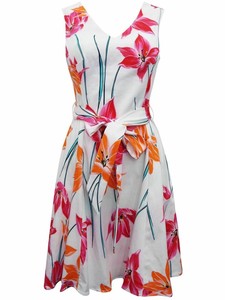 New Coast Womens Ladies Multi Floral Fit & Flare Dress Size 6 8 10 12 14 16 | eBay
