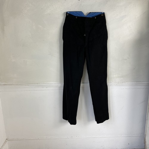 Pantalones de trabajo de lana francesa de colección de la década de 1920 pantalones pantalones pantalones de lana pantalones antiguos de colección - Imagen 9 de 10