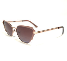 GUESS by Marciano Sunglasses GM0818 28F Rose Gold Cat Eye w Red Gradient Lenses
