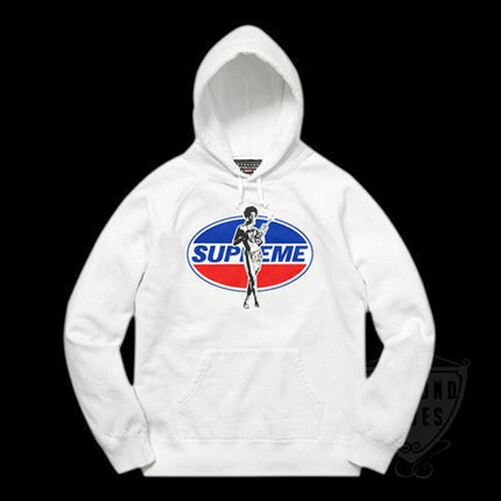 BRAND NEW FW17 SUPREME HYSTERIC GLAMOUR HOODED SWEATSHIRT HOODIE