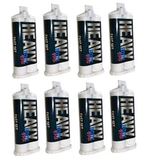 8 x Heavy Body Fast Rapid Set Impression Material, 50mL Cartridges VPS PVS