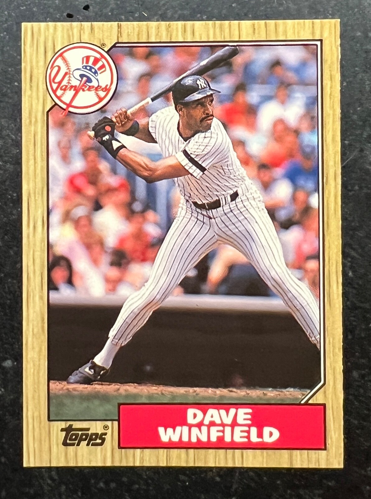 1987 Topps Tiffany Dave Winfield #770