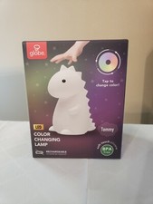   In-Hand  Tommy Dinosaur TikTok Night Light White LED Multi-Color Globe
