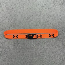 Under Armour 1261847 Orange Reversible Web Belt w/ Adjustable Buckle Young Adult