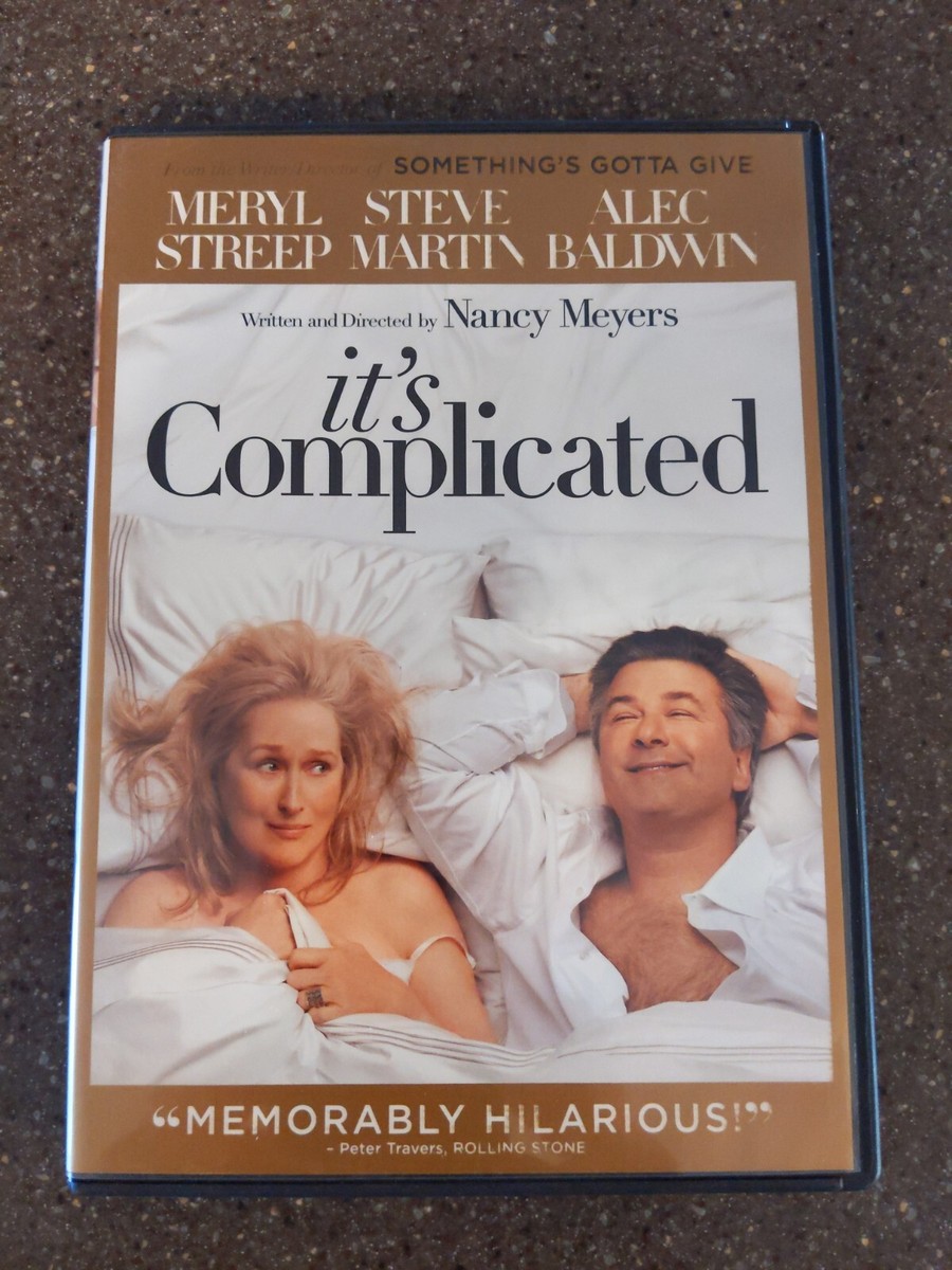 It's Complicated DVD 2010 Meryl Streep Steve Martin Alec Baldwin