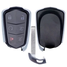 Remote 6btn Car Smart Key Fob For Cadillac (HYQ2EB 433mhz OEM