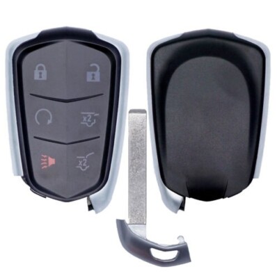Remote 6btn Car Smart Key Fob For Cadillac (HYQ2EB 433mhz OEM.
