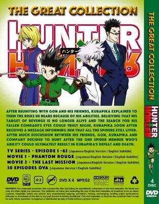 DVD The Great Collection of Hunter X Hunter English Version