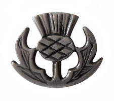 Scotland Thistle Pewter Pin Badge