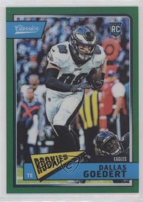 2018 Panini Honors Classics Update Rookies Green 52/75 Dallas Goedert #327 03wd
