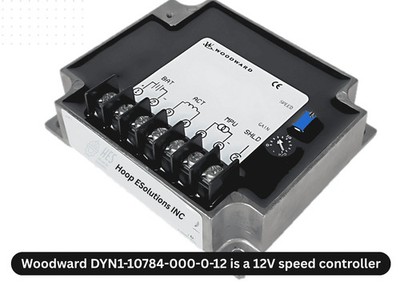 New Woodward DYN1-10784-000-0-12 Speed Controller DYNA 70025 12V (OEM Part)
