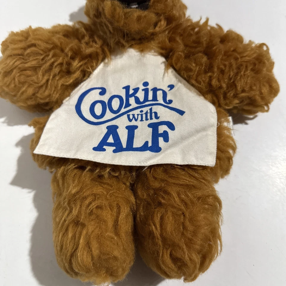 Vintage Alf Puppet Plush Chef "Cookin With Alf" Hand Puppet Burger King - Image 2 of 4