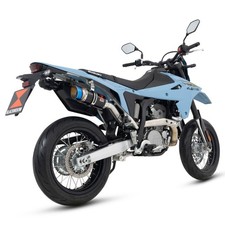 DR - Z4 S / SM 2025 - 2026 Auspuff Endtopf Schalldämpfer 200mm rund GP Enddose BL20R