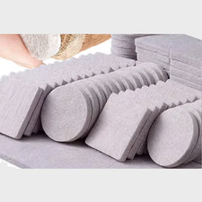 Adhesive Felt Pads Protectors Furniture Flooring Chair Leg Floor Buffers 28mm