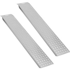 Robuste 135cm Laderampe aus Verzinktem Stahl, Ideal für Motorrad und Quad