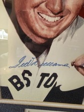 Ted Williams Authenticated Autograph