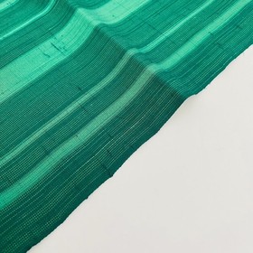 Emerald Path #C 7x52 Hand Woven Vintage Silk Tsumugi Kimono Fabric TJ96