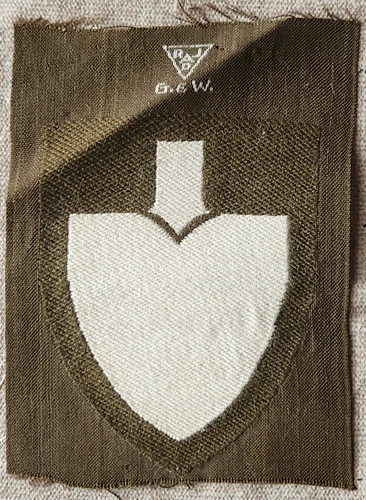 WW2 German Military RAD Arbeitsdienst Labor Corps Insignia Tunic Sleeve Patch