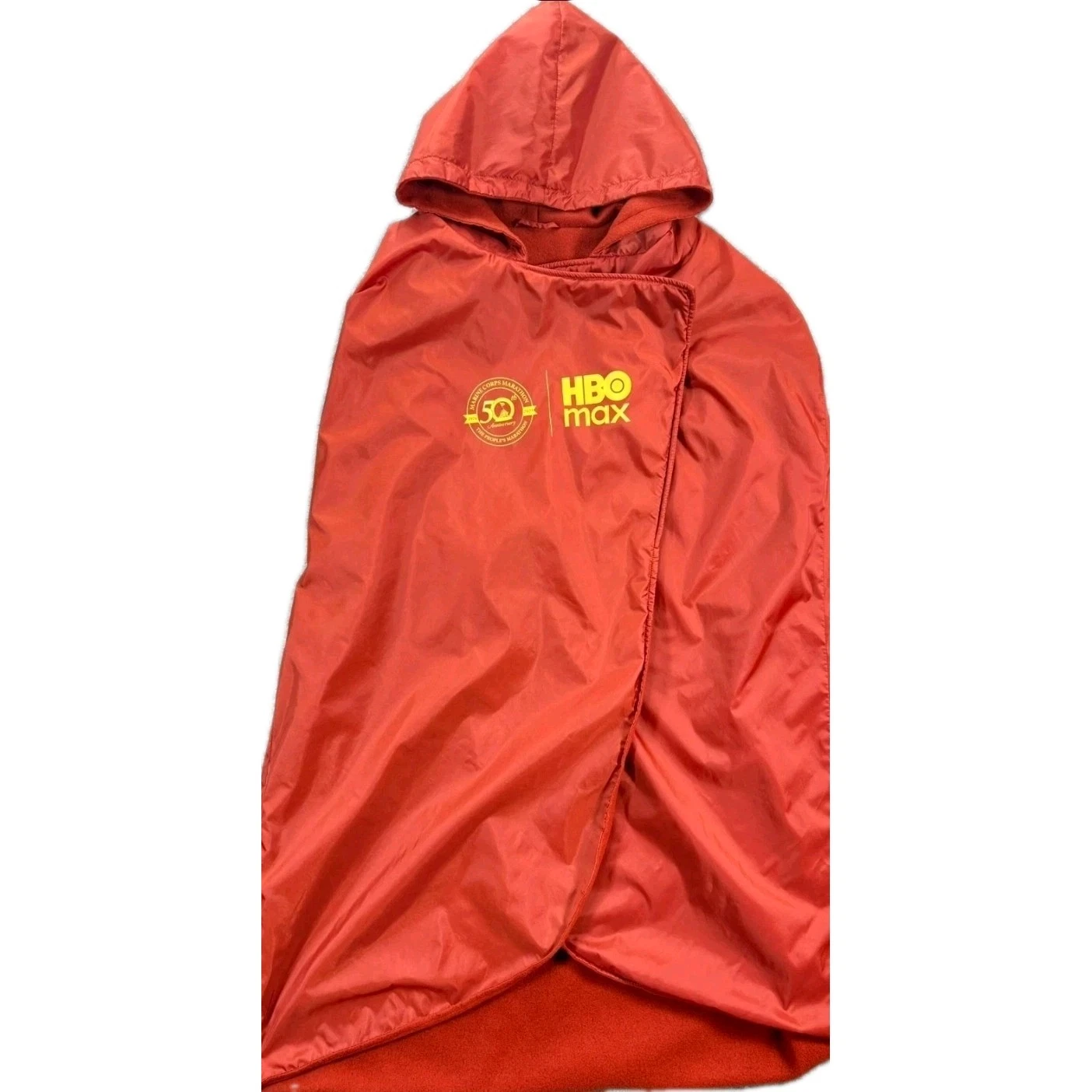 Nwot 2025 Marine Corps Marathon Superman Finisher Cape Poncho 50th DC HBO OSFM