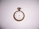Large Size Vintage Waltham 1907 14k Gold-Filled Pocket Watch 18 s-Parts