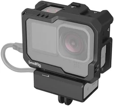 SmallRig Hero 9-13 Black Cage for GoPro with 2 Cold Shoe Mounts