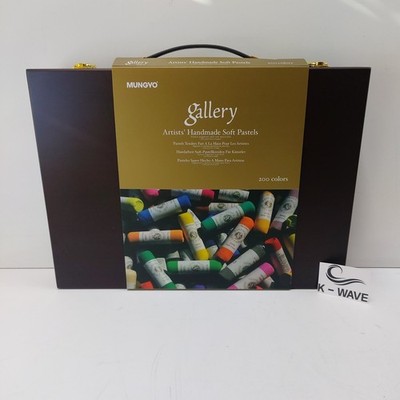 Mungyo Gallery Künstlerhandgemachtes weiches Pastell mit 200 Farben MPHM-200W...