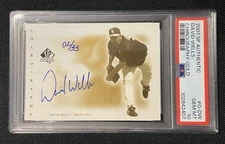 2001 SP Authentic Gold DAVID WELLS AUTO /33 PSA 10 Chirography Autograph UD SSP